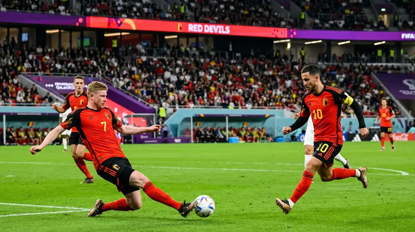 Belgische Nationalmannschaft Rode Duivels bei der WM 2026