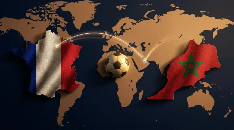 Frankreich gegen Marokko: WM-Halbfinal Katar 2022, Take 2
