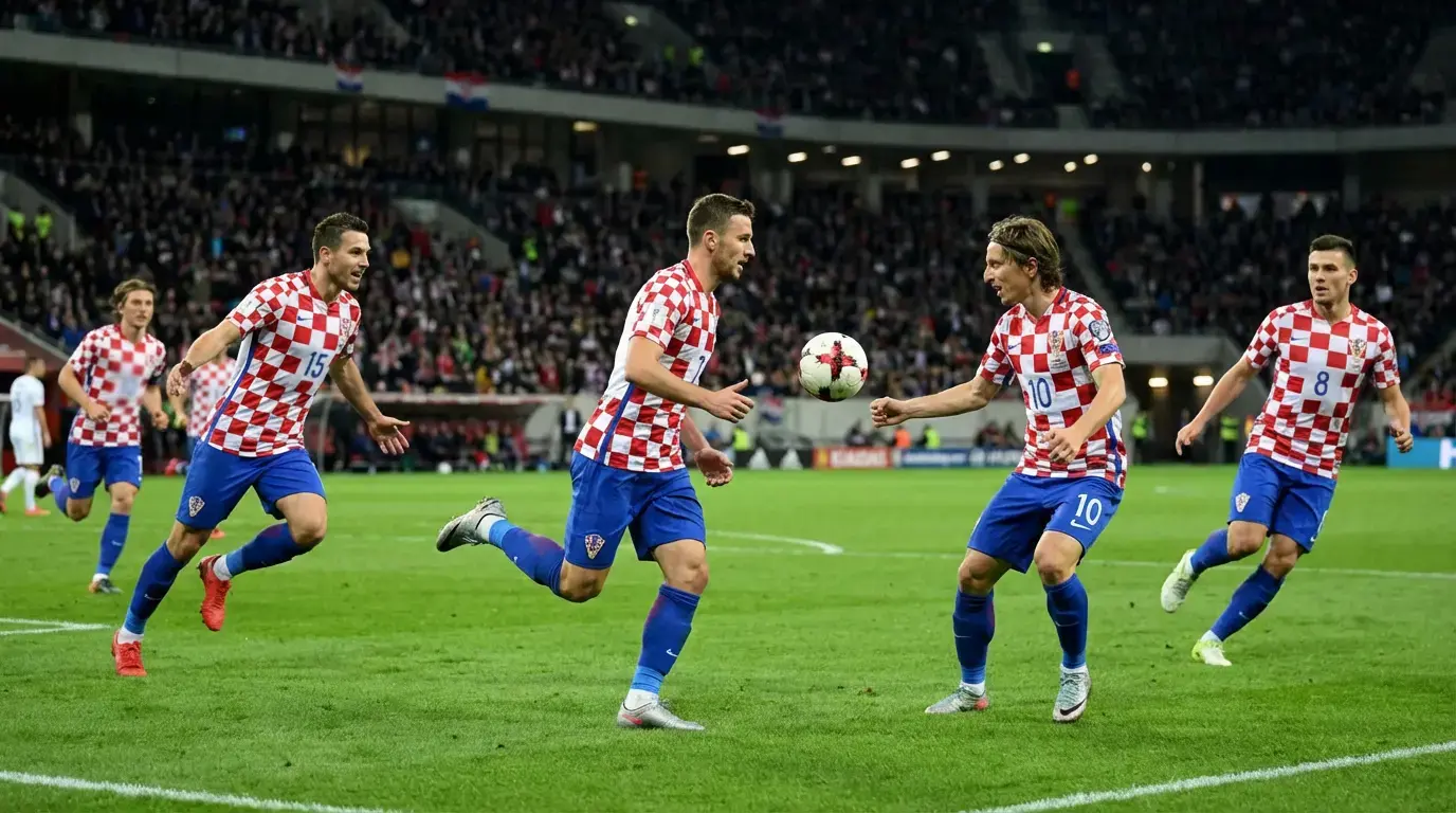 Kroatische Nationalmannschaft Vatreni mit Luka Modric bei der WM 2026