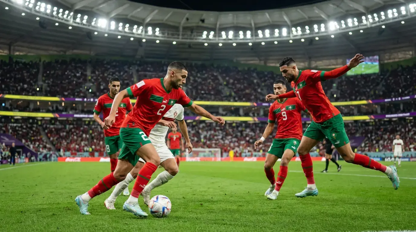 Marokkanische Nationalmannschaft Atlas-Löwen bei der WM 2026